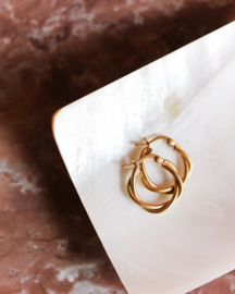Twisted earrings