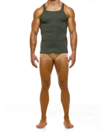 Modus Vivendi Organic Tanktop Khaki