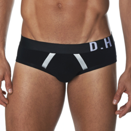 D.HEDRAL Gigolo Joe II Slip Zwart-Zilver