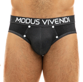 Modus Vivendi Jeans Slip Charcoal