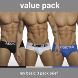 Addicted My Basic 3 Pack Slip