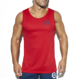 Training Singlet van E.S Collection Rood