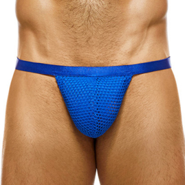 Modus Vivendi Net Trap Thong/String Blauw