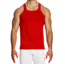 Modus Vivendi klassiek Tanktop/Singlet Rood