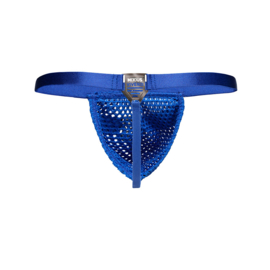 Modus Vivendi Net Trap Thong/String Blauw