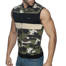 Addicted Camo Combi Vest Camouflage
