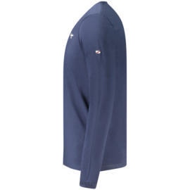 Pepe Jeans T-shirt Original Basic Lange Mouw d.Blue Slim Fit