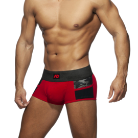 Addicted Army Combi Boxer Rood