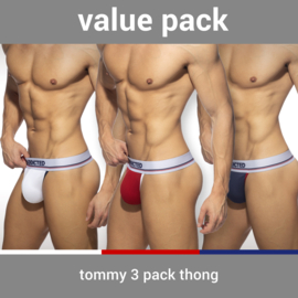 Addicted Tommy 3 Pack Thong/String