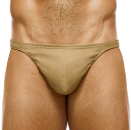 Modus Vivendi Leather Leagacy Thong/String Camel