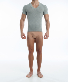 Modus Vivendi Pure V-shirt Grijs