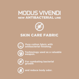 Modus Vivendi Antibacterial Klassieke Slip Huidskleur