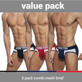 Addicted 3 Pack Combi Mesh Slip