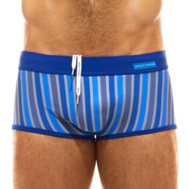 Modus Vivendi Trapped Retro Zwemboxer Blauw