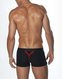 D.HEDRAL Gigolo Joe II Boxer zwart-rood