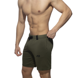 Addicted Loop Mesh Knee Pant Khaki