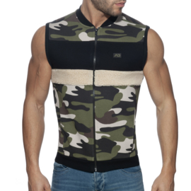 Addicted Camo Combi Vest Camouflage