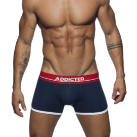 Addicted Curve Boxer met lange pijpjes Blauw