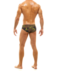 Modus Vivendi Trapped Camo Zwemslip Khaki