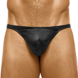 Modus Vivendi Leather Thong/String Zwart