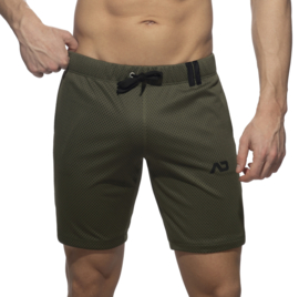 Addicted Loop Mesh Knee Pant Khaki