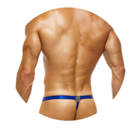 Modus Vivendi Net Trap Thong/String Blauw