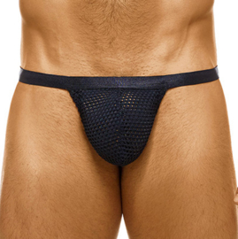 Modus Vivendi Leather look thong black