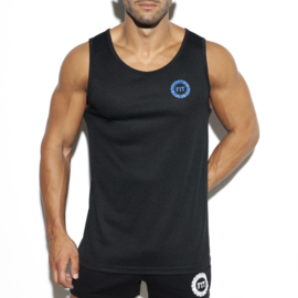 Training Singlet van E.S Collection Zwart