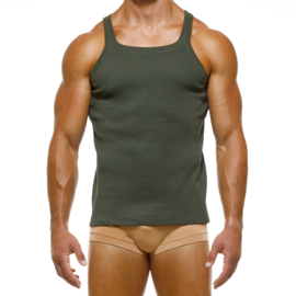 Modus Vivendi Organic Tanktop Khaki