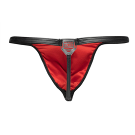 Modus Vivendi Leather Thong/String Zwart