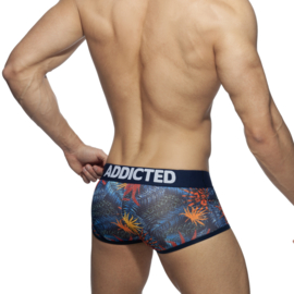 Addicted Tropical Mesh Boxers met Push-Up