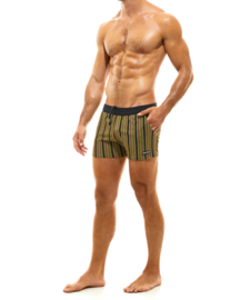 Modus Vivendi Trapped Retro Zwemshort Khaki