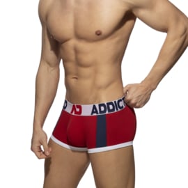 Addicted Sports Padded Trunk Red