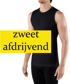 Falke Heren Singlet Cool Zwart