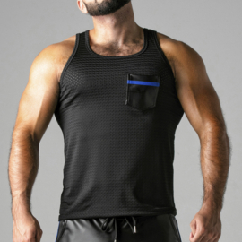 Locker Gear Mesh Tanktop Blue