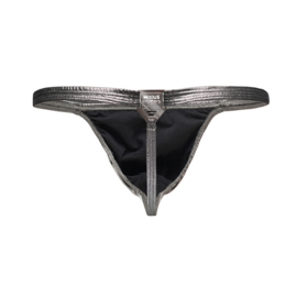 Modus Vivendi King Sheetah Thong/String Grijs-Metal