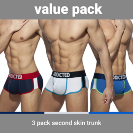 Addicted Second Skin 3 Pack Boxers