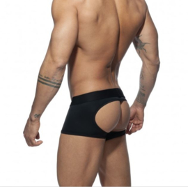 Addicted Fetisch Bottomles Boxer Zwart