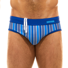 Modus Vivendi Trapped Retro Zwemslip Blauw