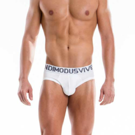 Modus Vivendi Doordeweekse Slip Wit