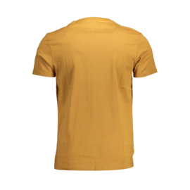 Timberland T-shirt Korte Mouw Oker Slim Fit
