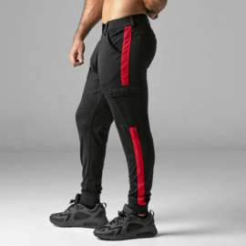 Locker Gear Mesh Cargo Pants Red