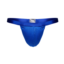 Modus Vivendi Net Trap Thong/String Blauw