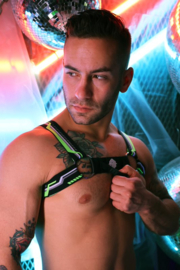 Breedwell Cyber Nights Harness Neon Green