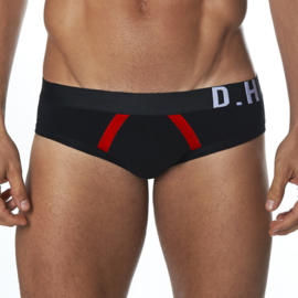 D.HEDRAL Gigolo Joe II Slip Zwart-Rood