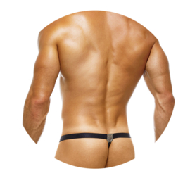 Modus Vivendi Net Trap Thong/String Zwart