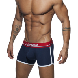 Addicted Curve Boxer met lange pijpjes Blauw