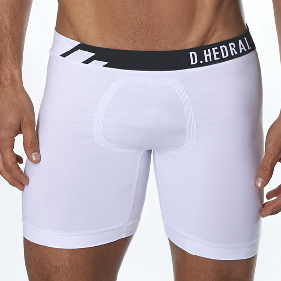 D.HEDRAL Seamless Boxer Wit Anthracite