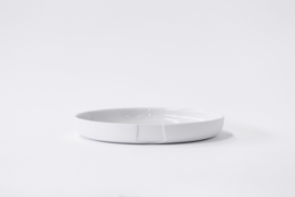 Plate medium (high rim) | White