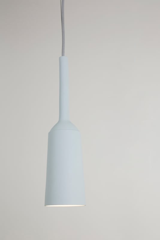Lamp Blue | Light grey wire